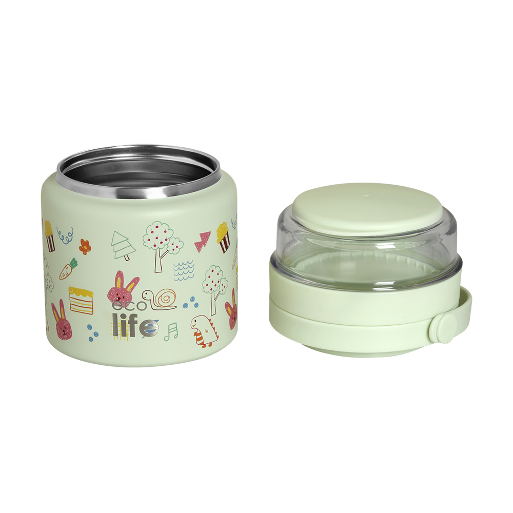 food jar green doodles 02